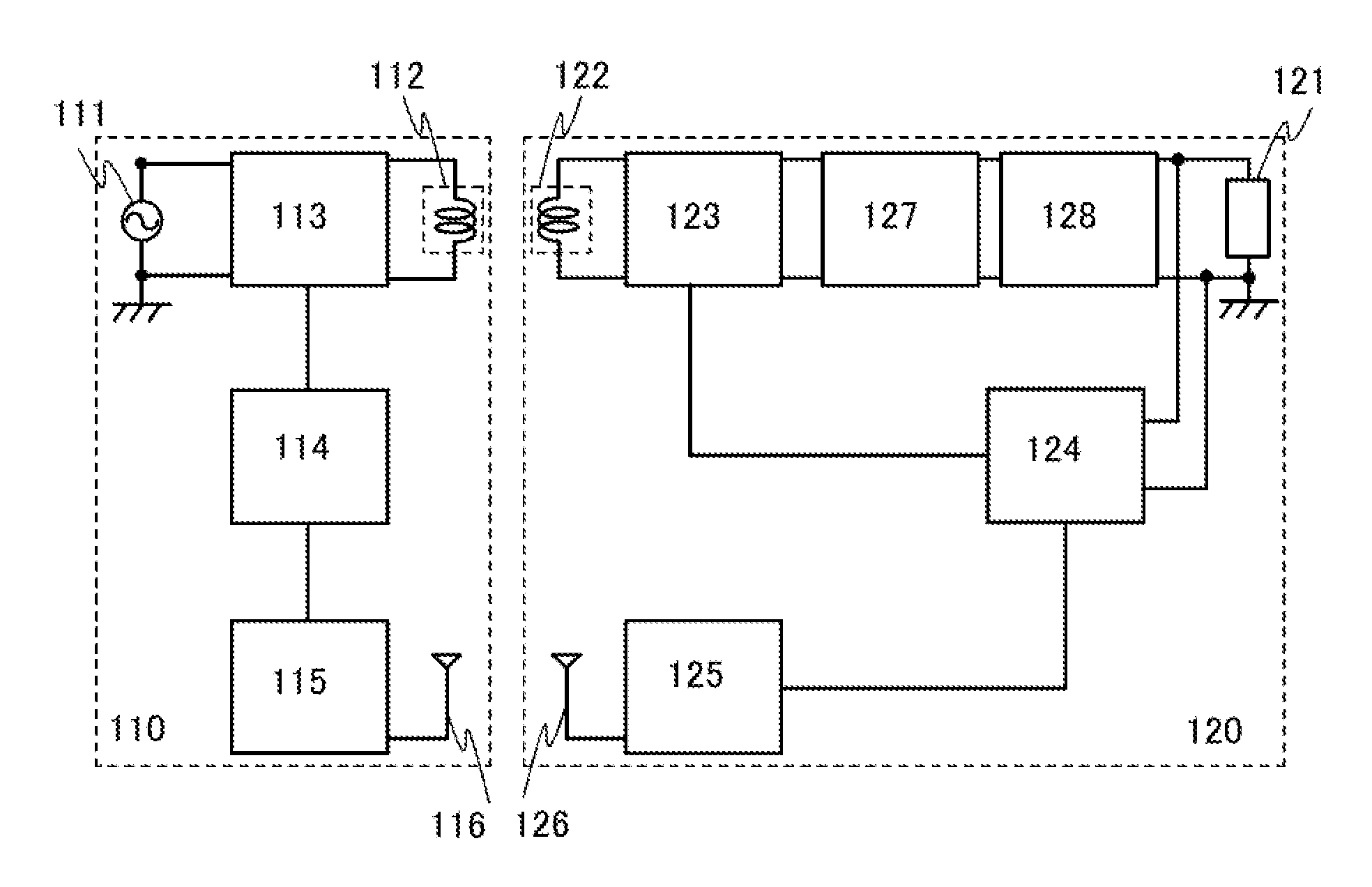 Wireless power feeding system