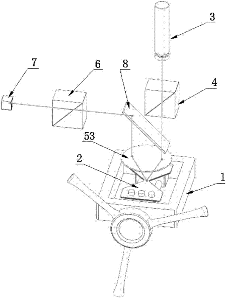 Device for studying relationship between stress and magnetic memory effect