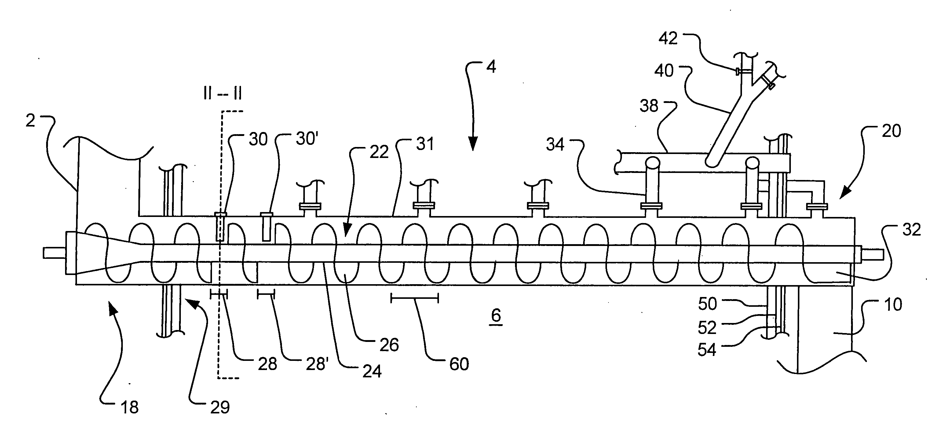 Closed retort charcoal reactor system