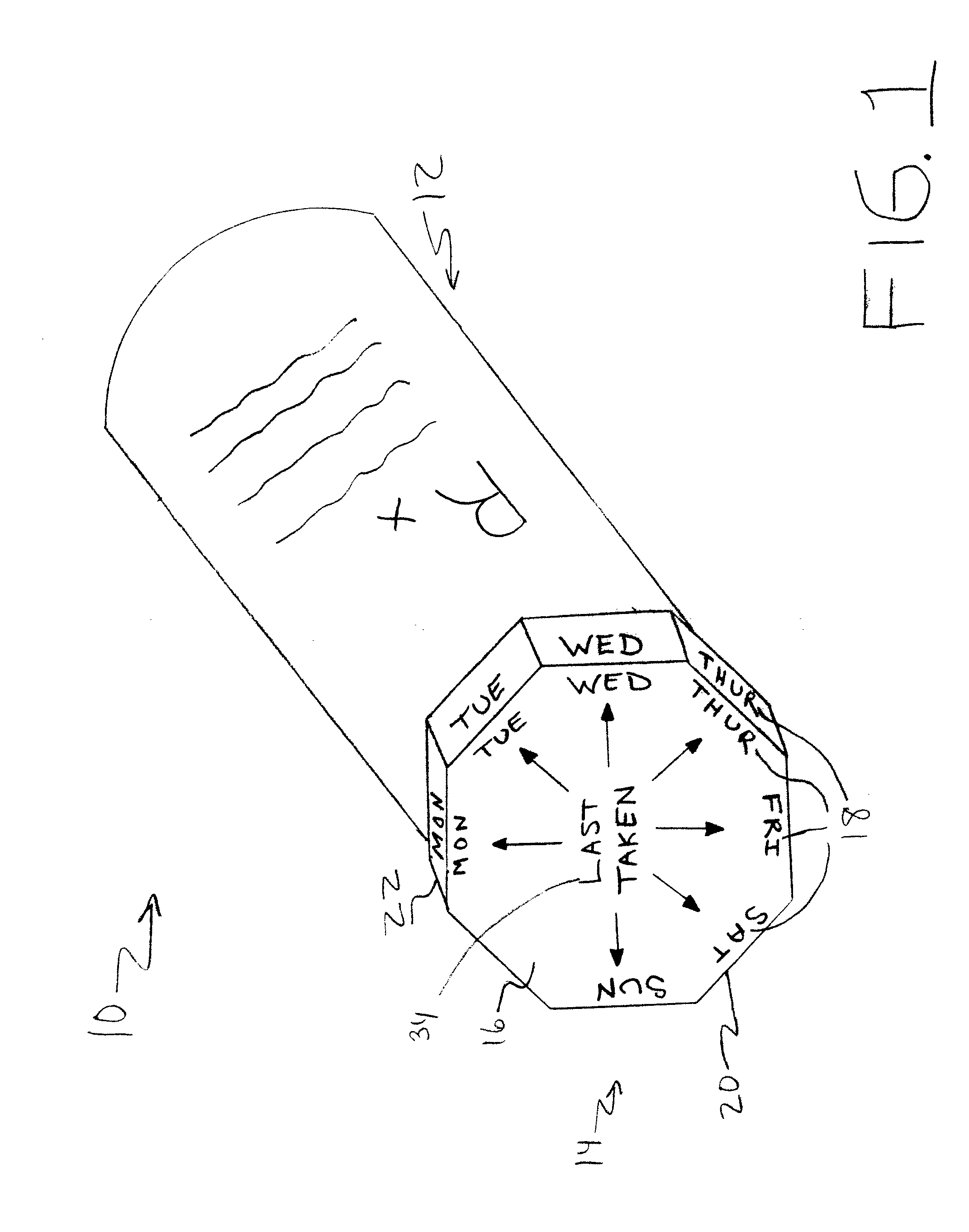 Method and Apparatus for Indicating Dosage Time