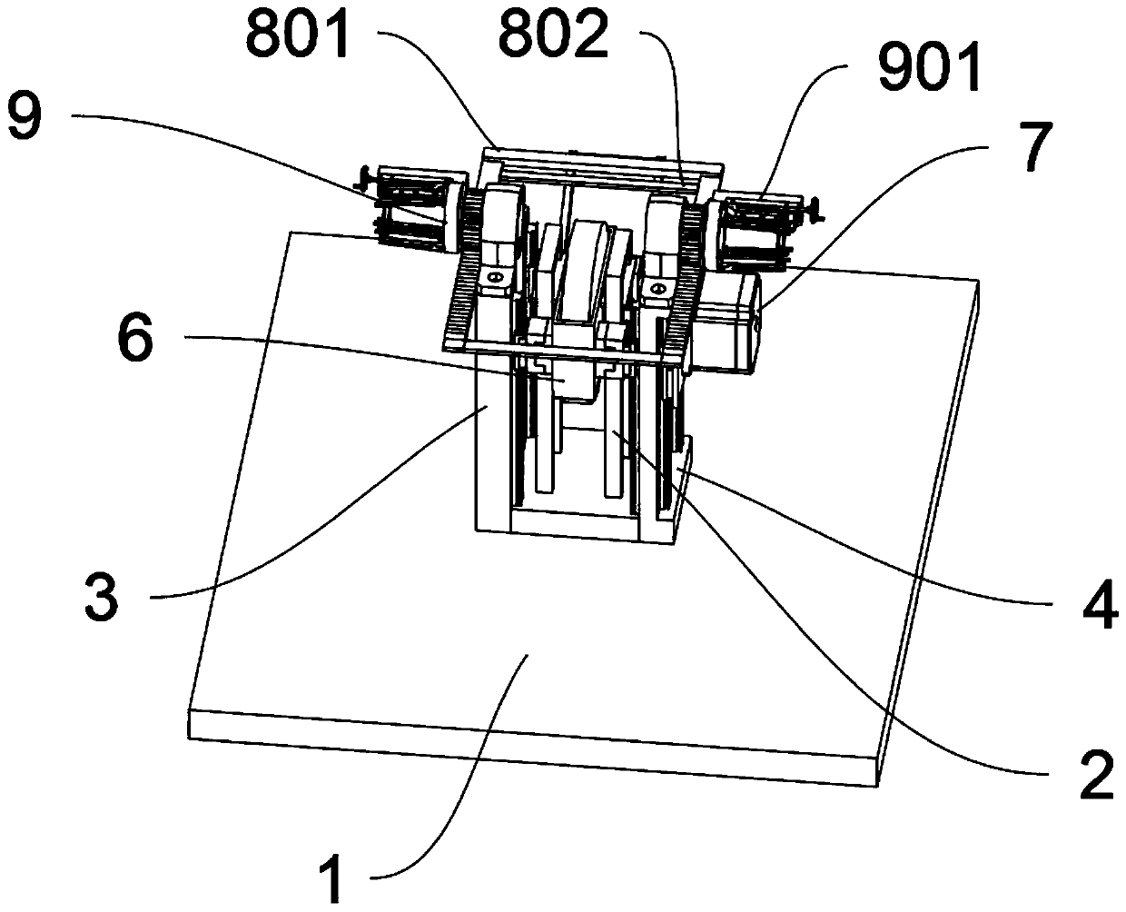 Pipeline outer wall weld joint grinding device for building materials and building processing