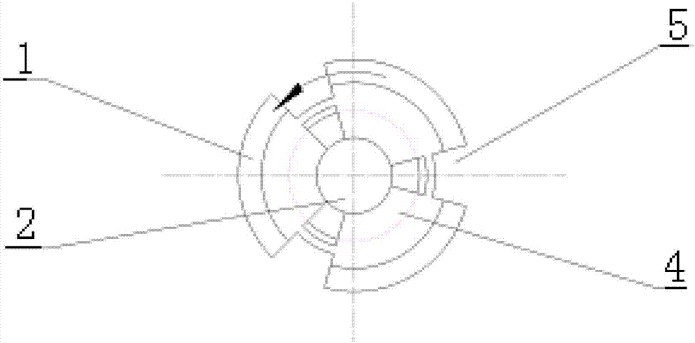 Non-uniform disturbance electrical sparkle micro hole machining device