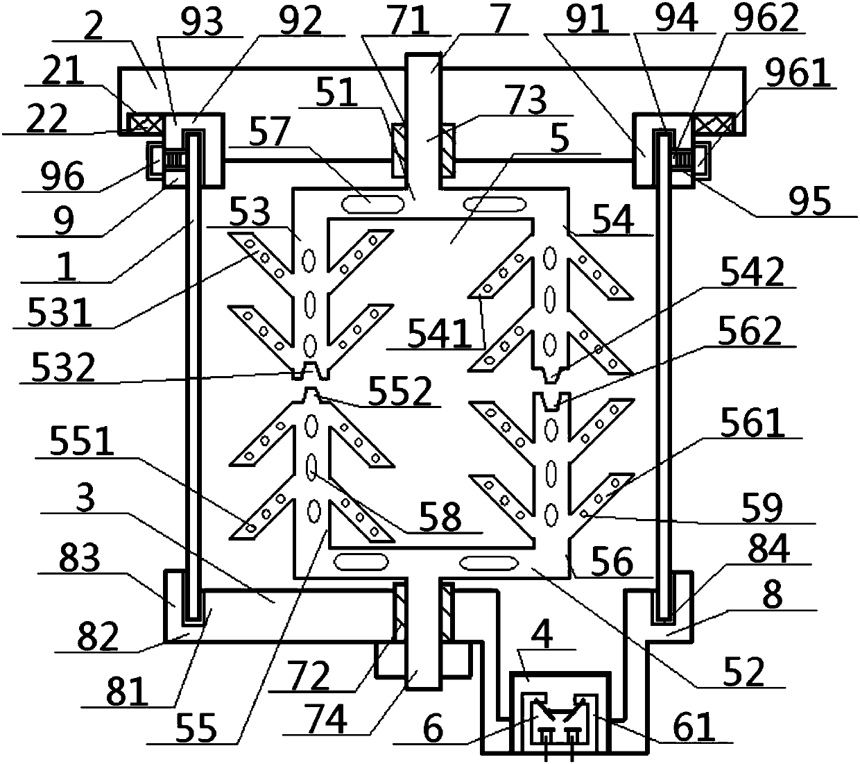 Material storage tank heat washing machine