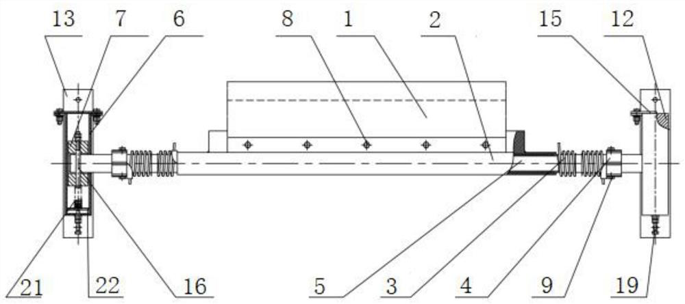 Bidirectional self-adjusting first belt sweeper