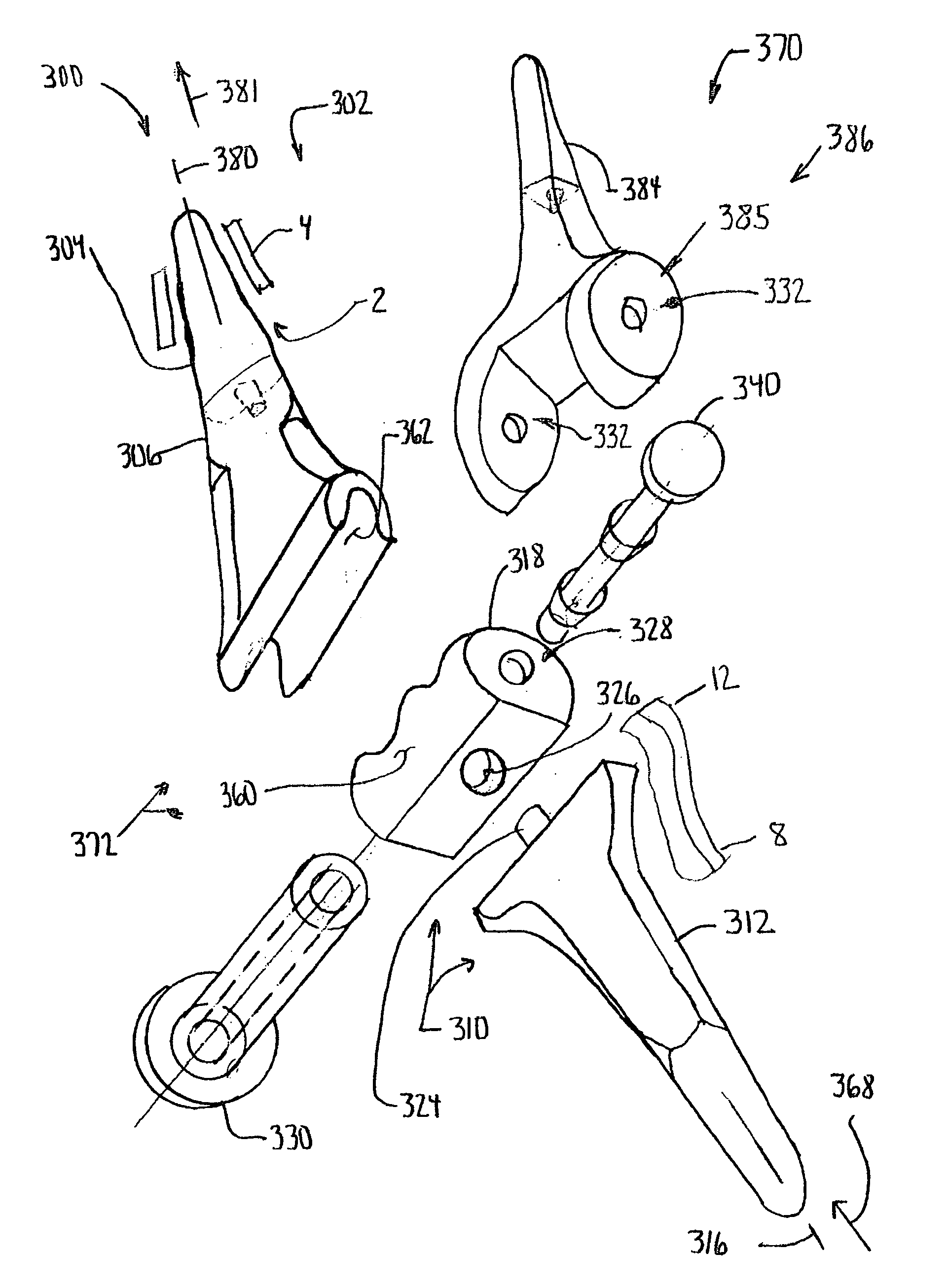 Modular total elbow humeral component and associated methods