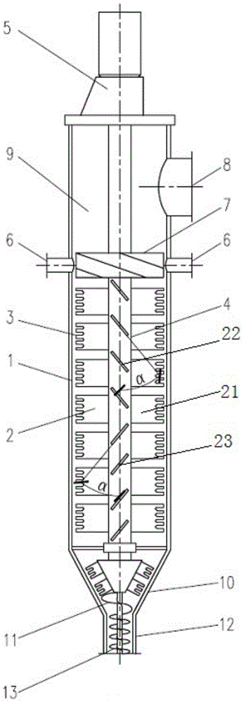 A thin film evaporator for cellulose dissolution