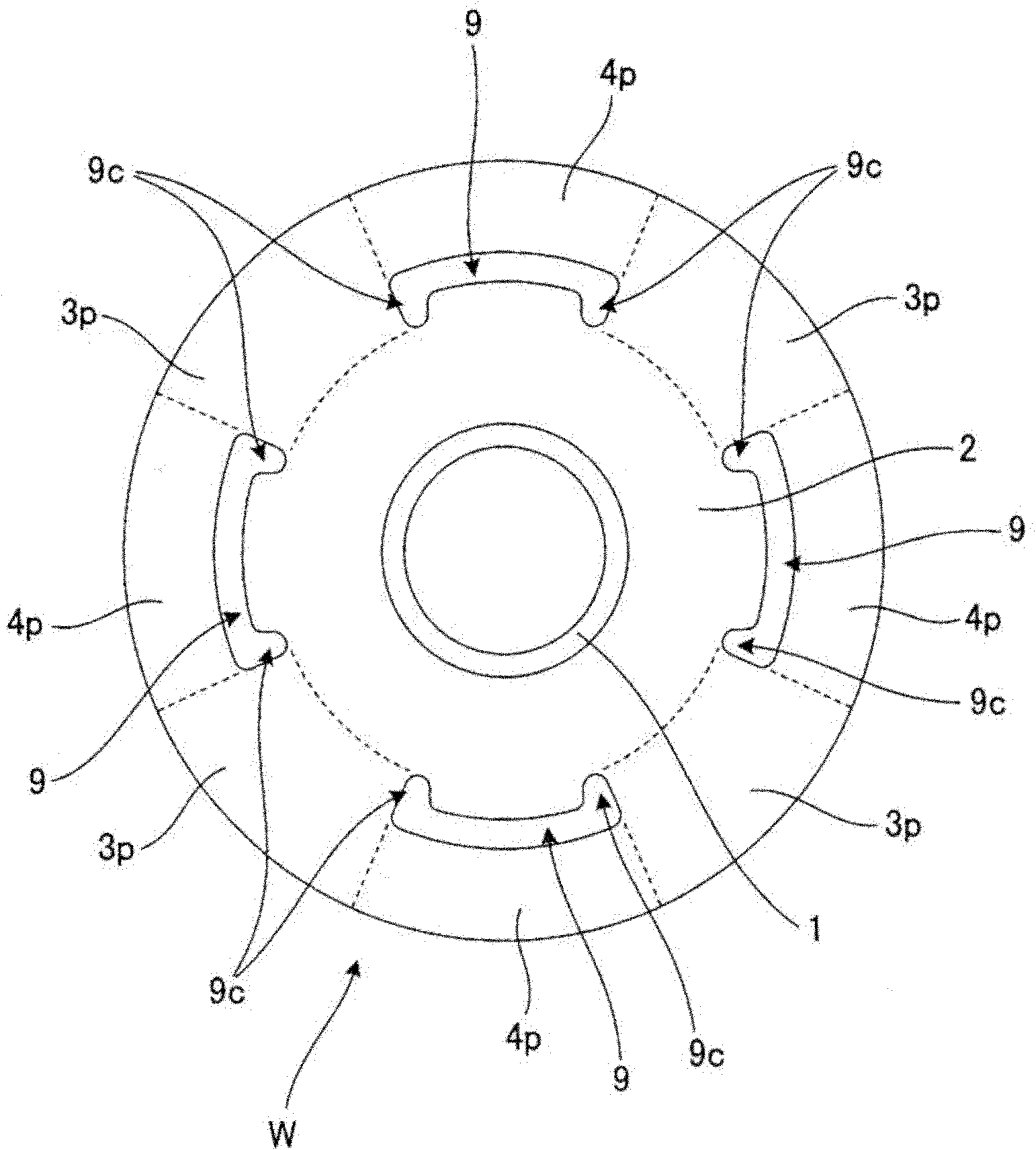 Planetary gear rack and manufacture method thereof