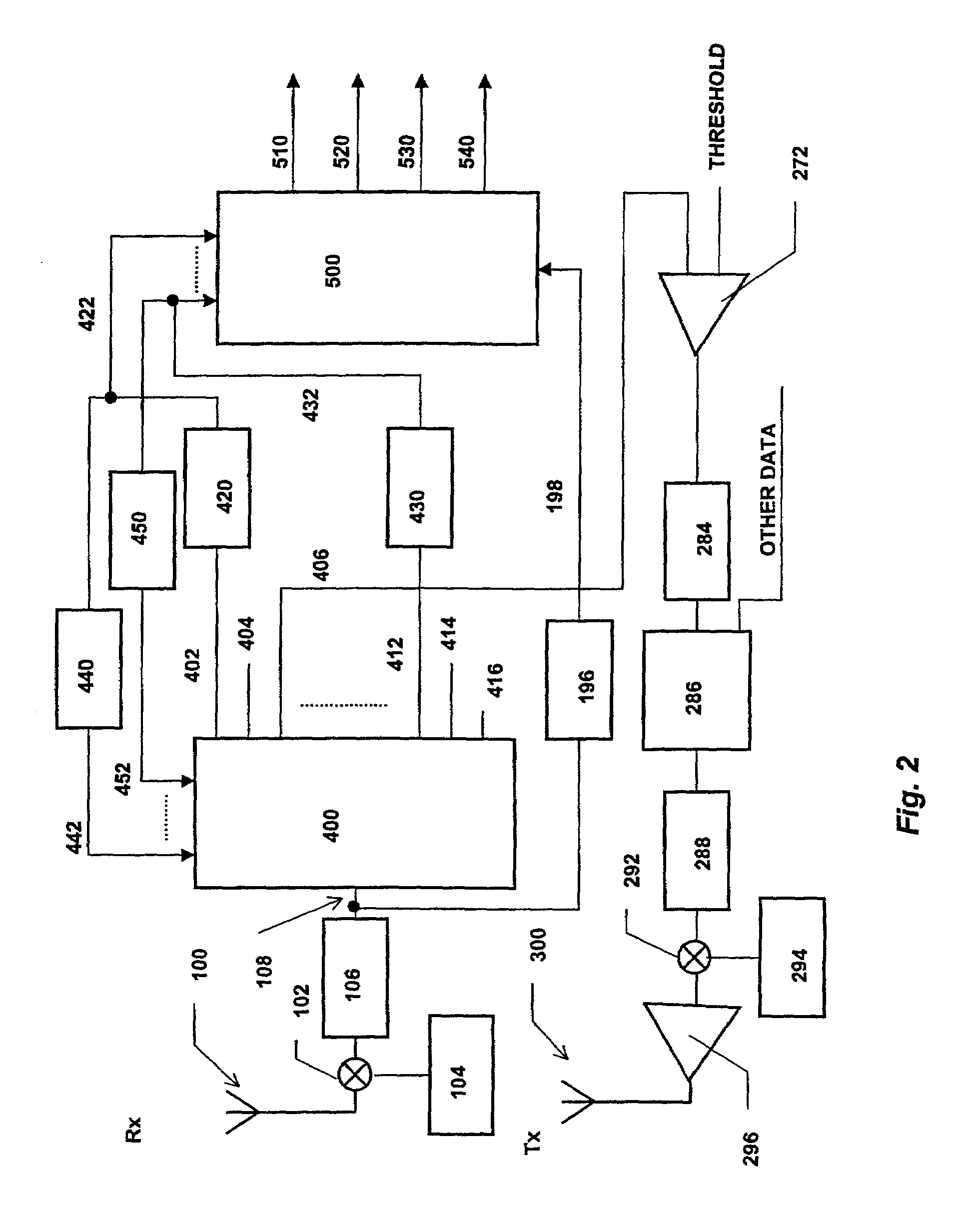 Method for improved extraction in CDMA systems