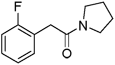 Method for synthesizing 2-fluoro-N-substituted aryl acetamide compound