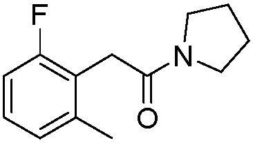 Method for synthesizing 2-fluoro-N-substituted aryl acetamide compound