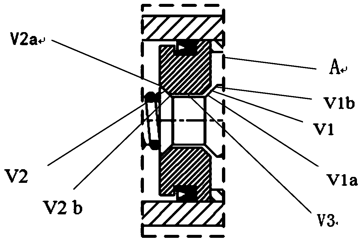 Time-sharing autonomous braking system with failure labor backup function and baking method