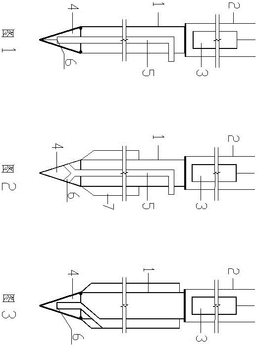 Concrete pile construction device and its construction method