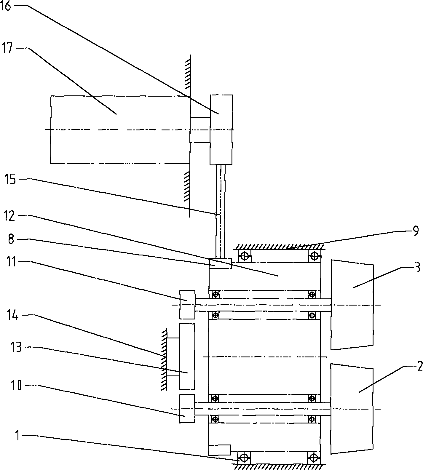 Grinding head device for grinding silicon core or other crystalline materials