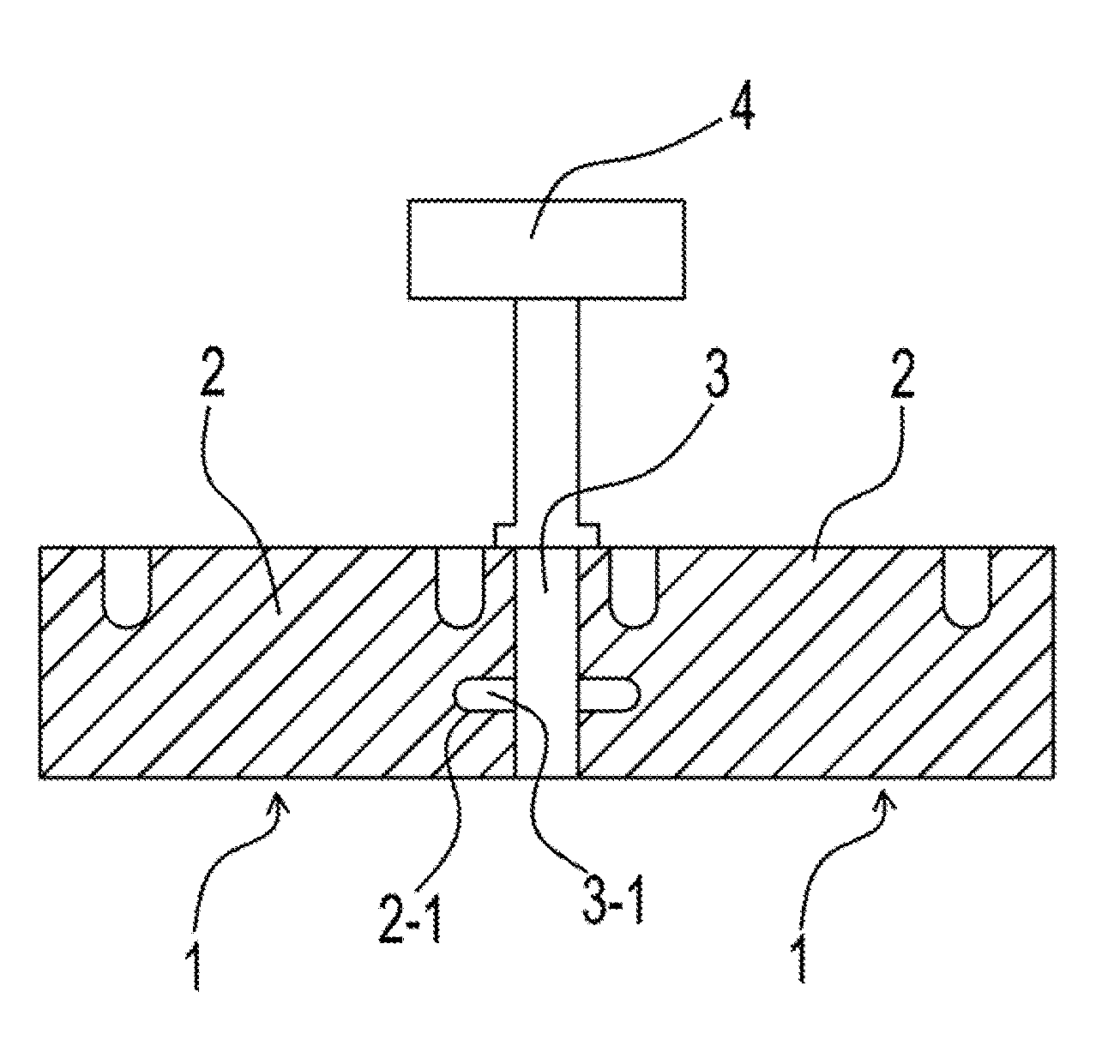 Connection structure for toy track