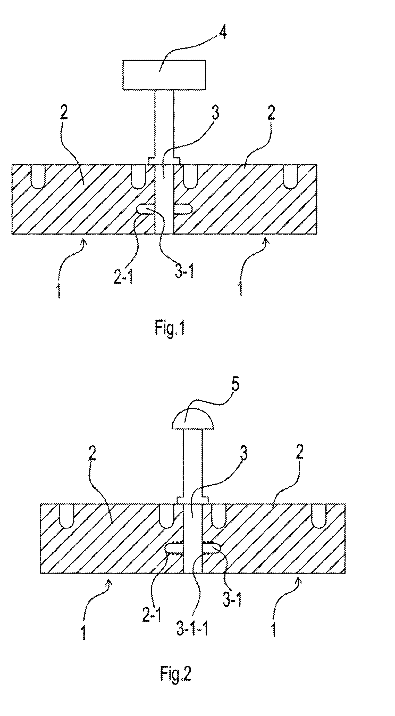 Connection structure for toy track