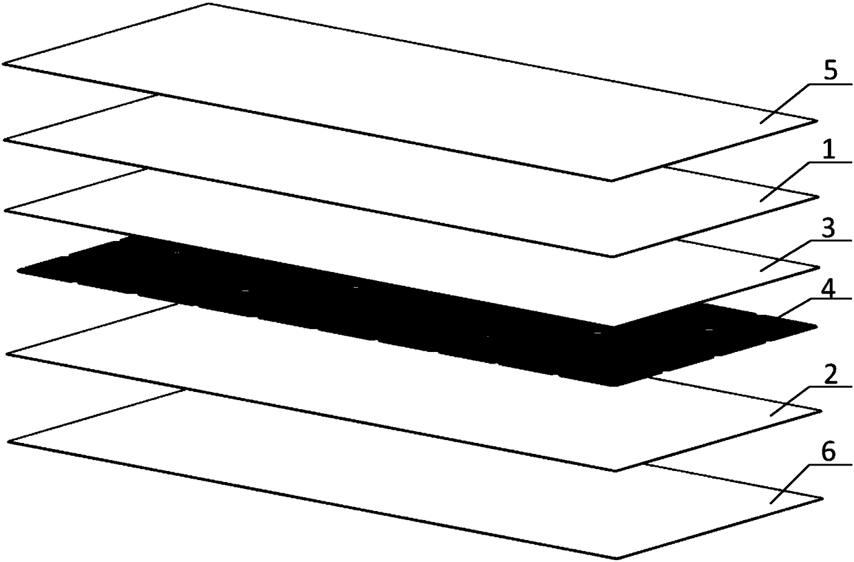 Glass photovoltaic building material component and preparation method thereof