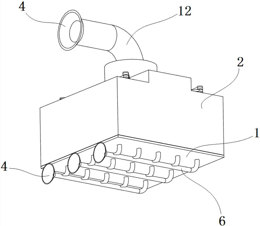 Air-cooling system for automobile power supply