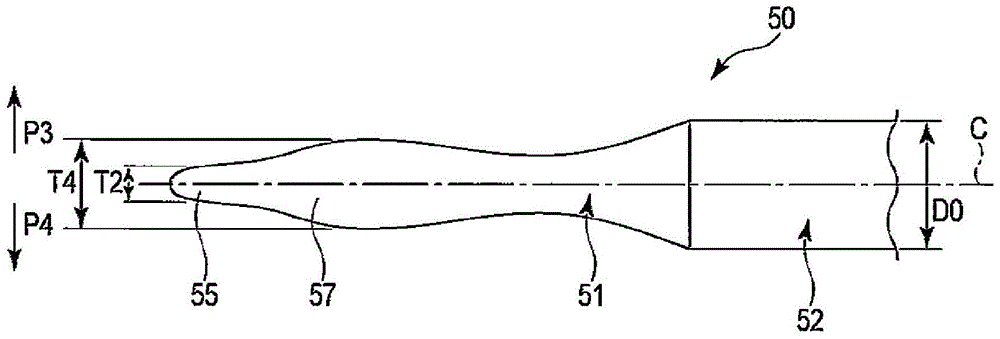 Ultrasonic working unit and ultrasonic processing device