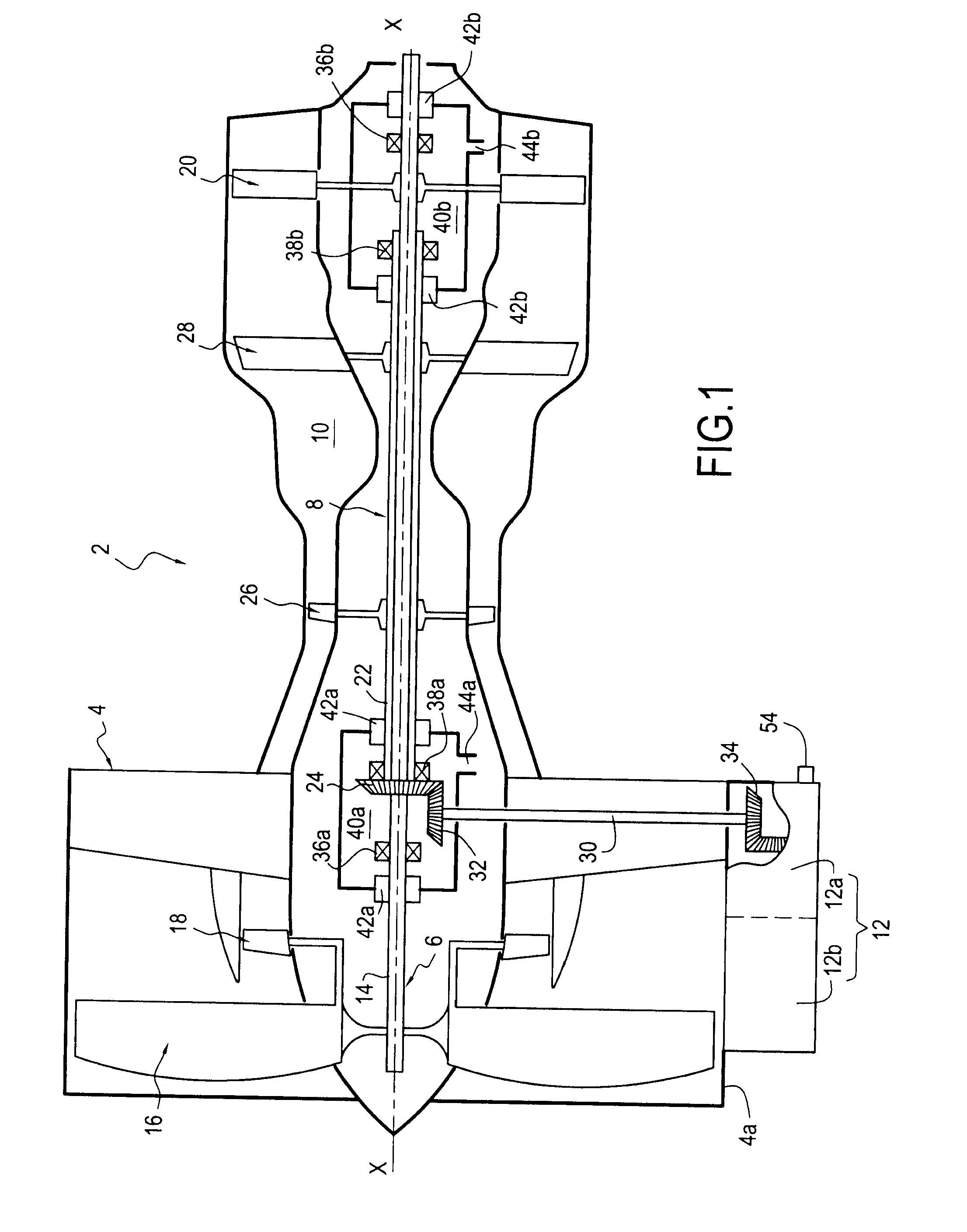 Turbine engine lubrication method and system