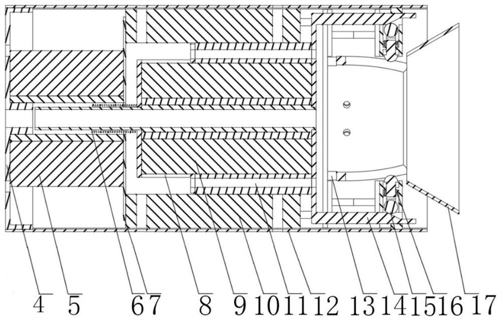 Locking and unlocking device for satellite docking