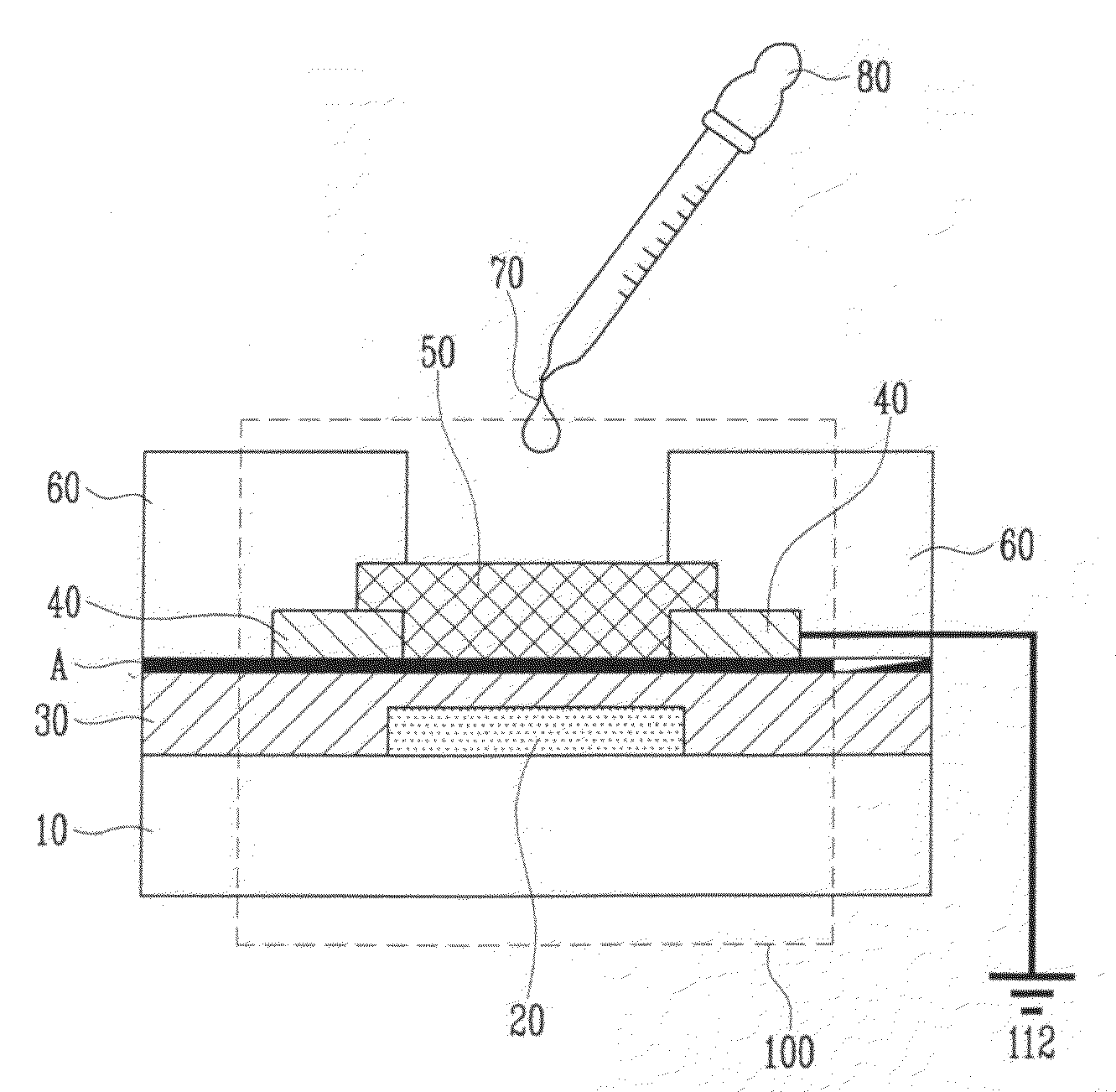 Organic thin film transistor, method of manufacturing the same, and biosensor using the transistor