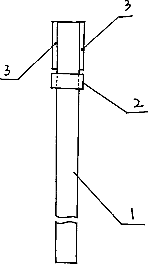 Anode ear for polymer or liquid flexible packing lithium ion electric core, and producing method thereof