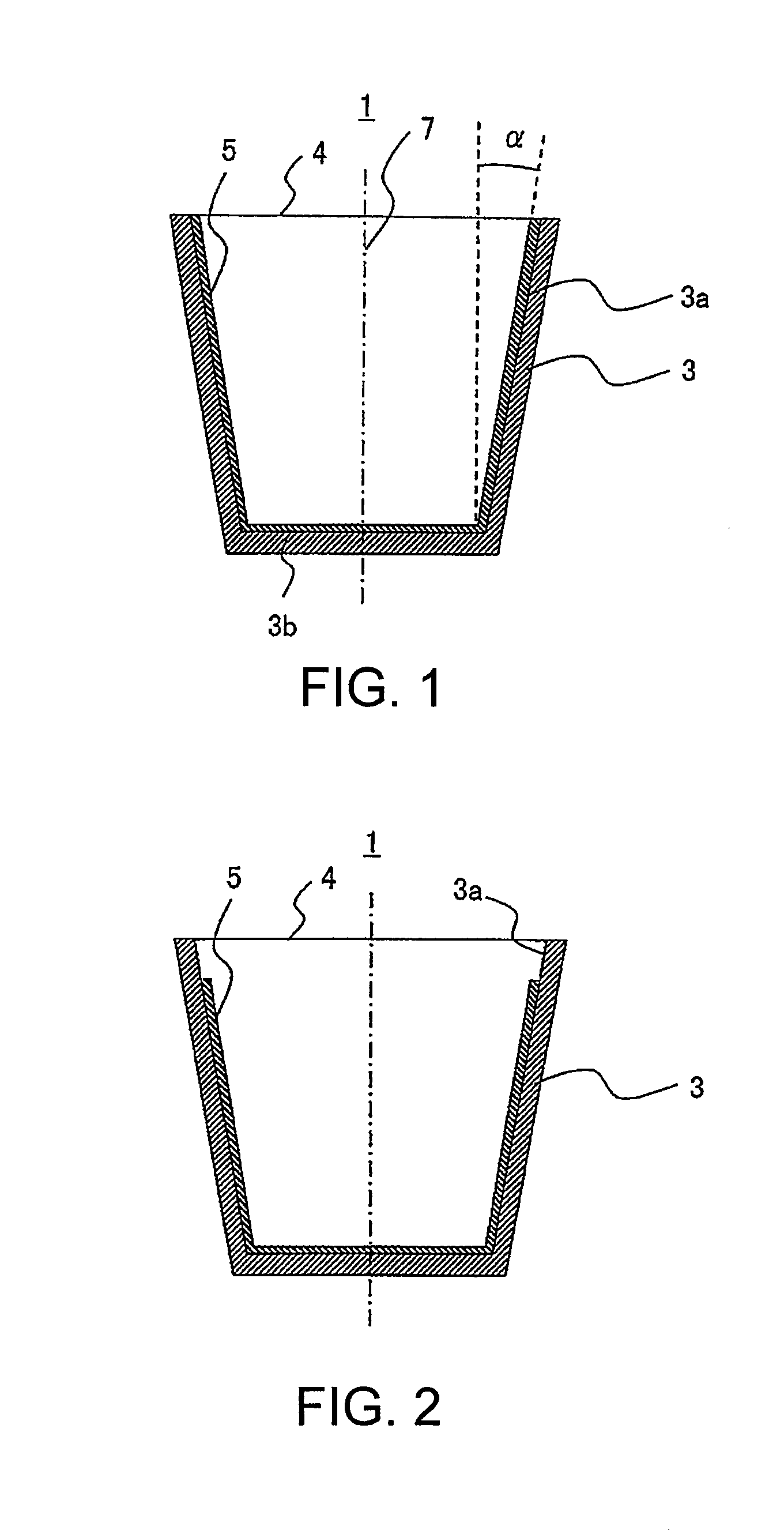 Crucible for growing sapphire single crystal, and method for producing crucible for growing sapphire single crystal