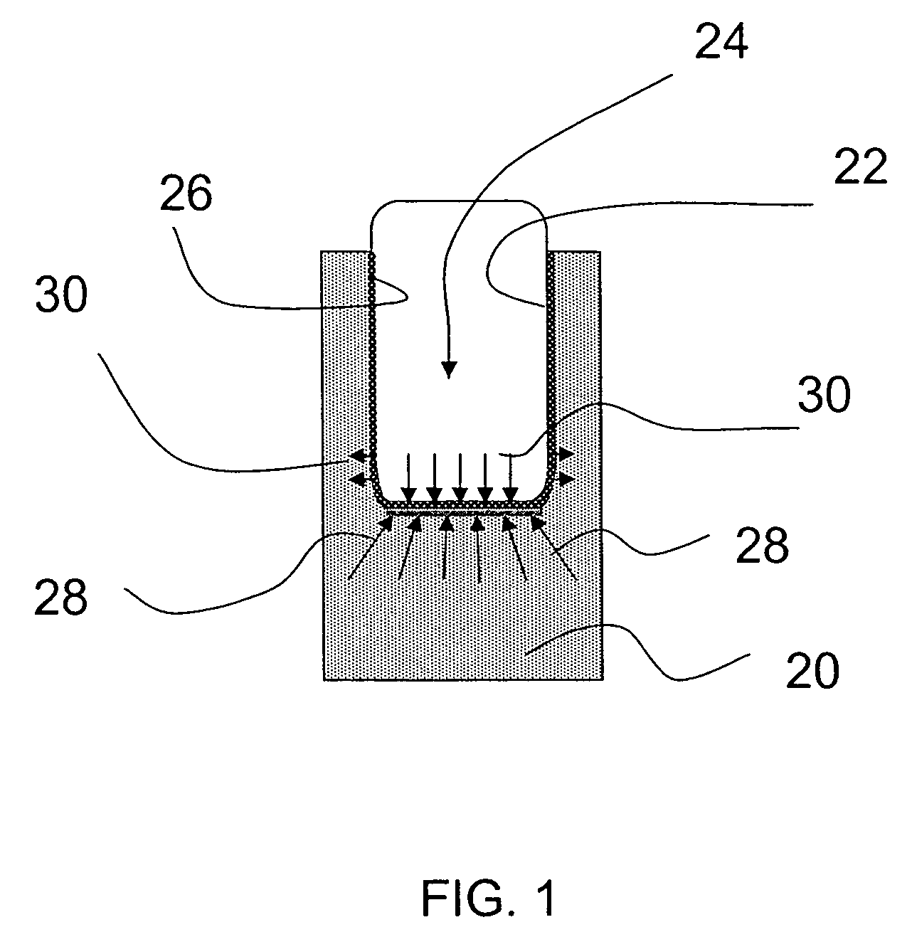 Method for estimating confined compressive strength for rock formations utilizing skempton theory