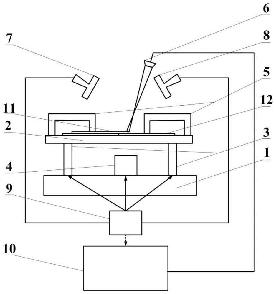 Device and method for regulating and controlling performance of laser melt-brazing welding joint based on external magnetic field