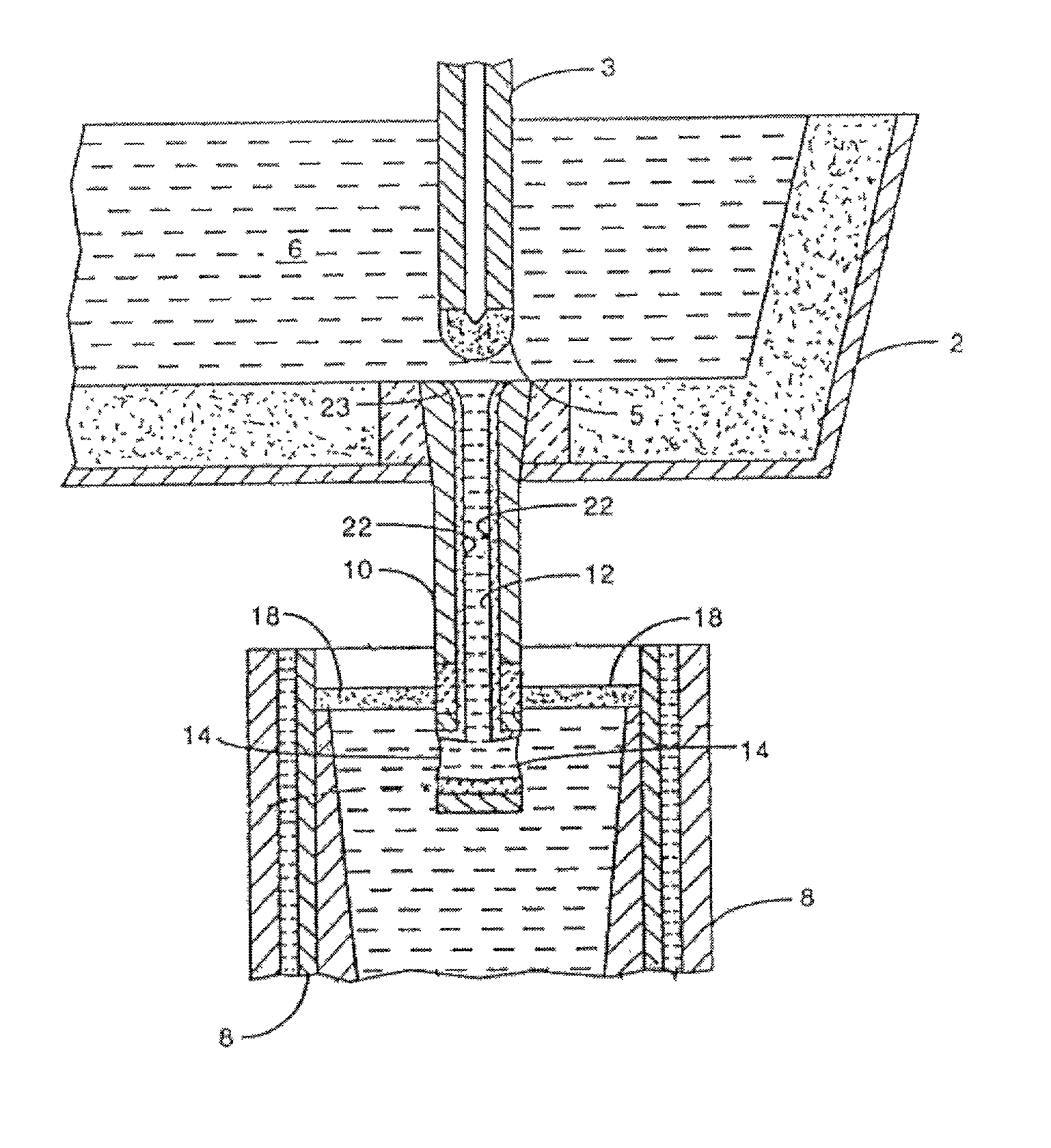 Resin-bonded liner