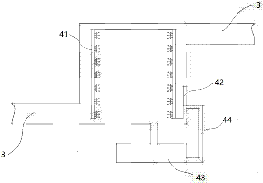 Centralized cold hot air exchange system for haze removal