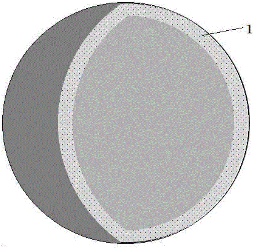 A kind of nitrogen oxide phosphor with antistatic function and its preparation method and light-emitting device