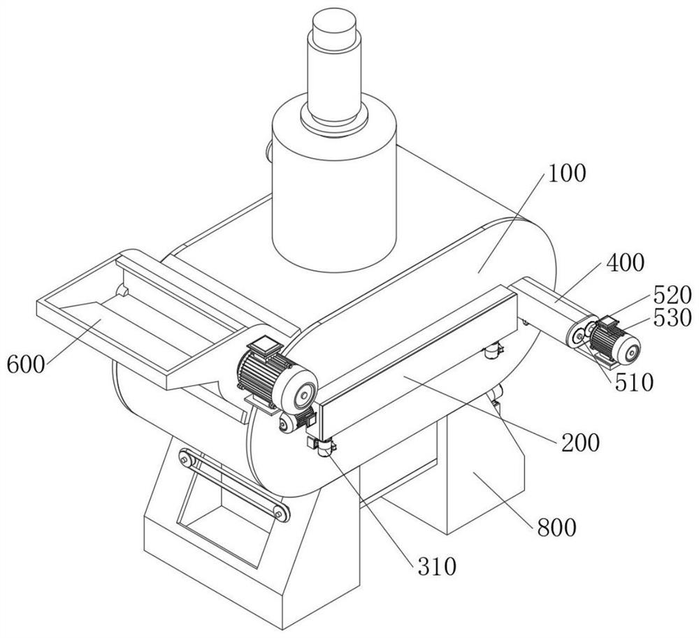 Environment-friendly incineration device for garbage disposal and with circulating remelting structure