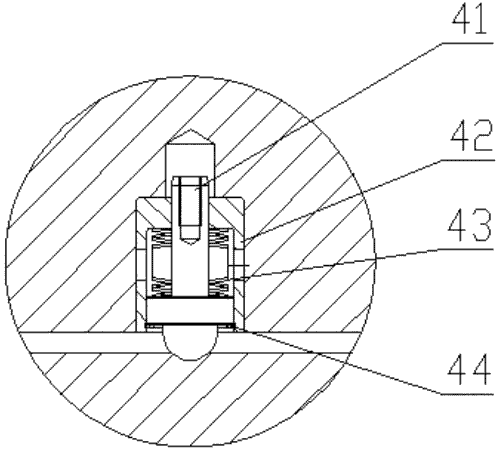 Extrusion rod compressing apparatus for extruder