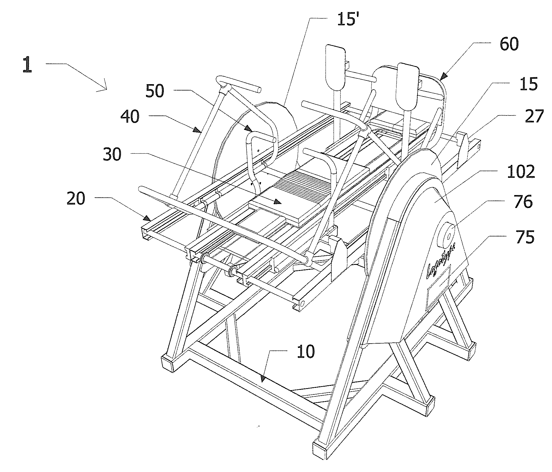 Fitness machine with automated variable resistance