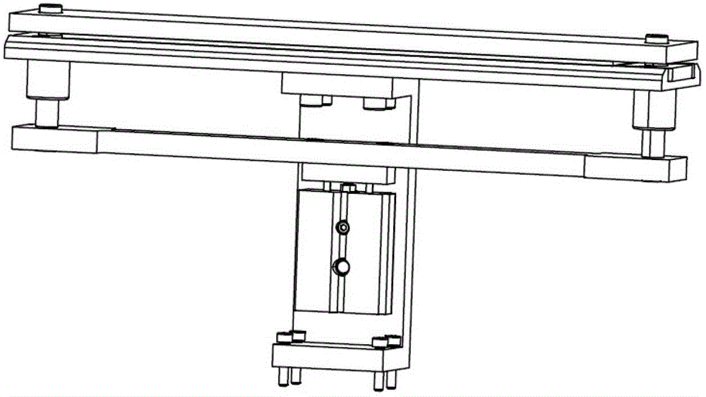 Clamping device for intermittently feeding films