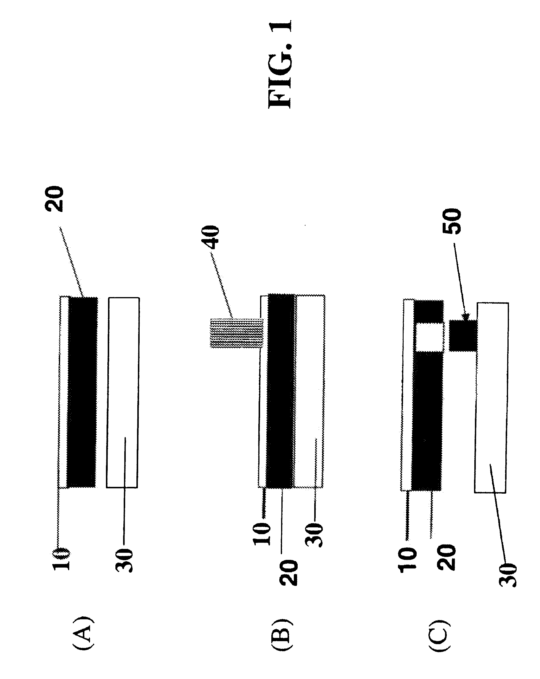 Laser transfer articles and method of making