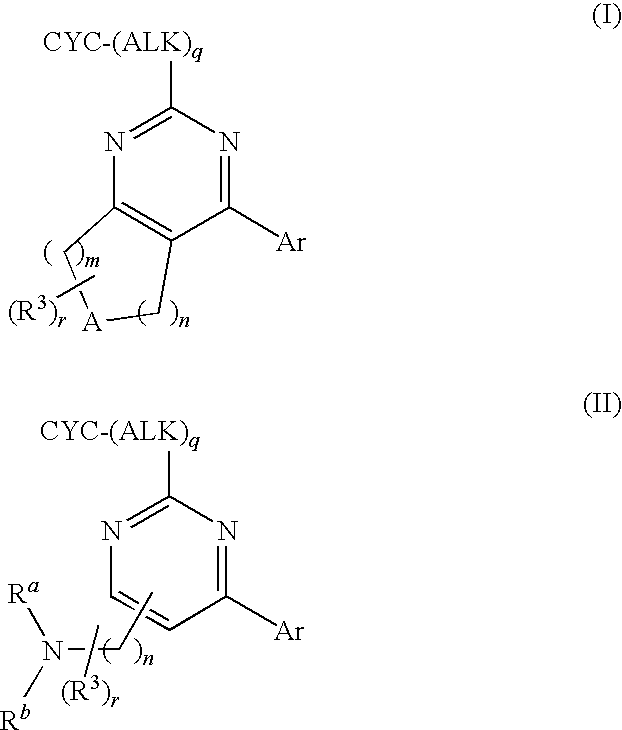 Pyrimidine compounds as serotonin receptor modulators