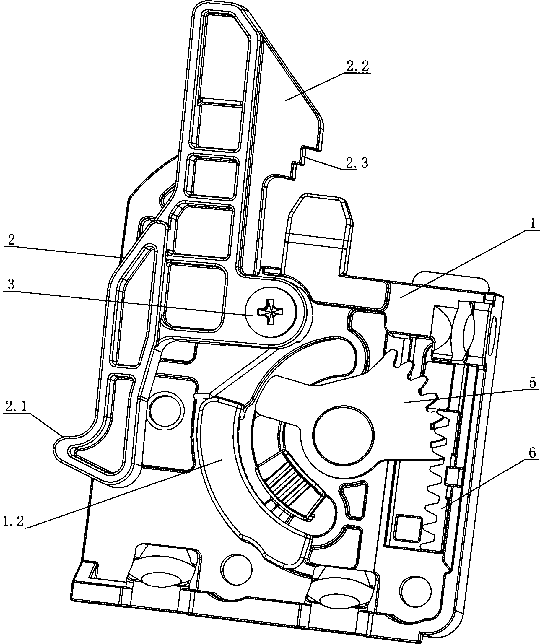 Locking adjusting mechanism of drawer slide rails