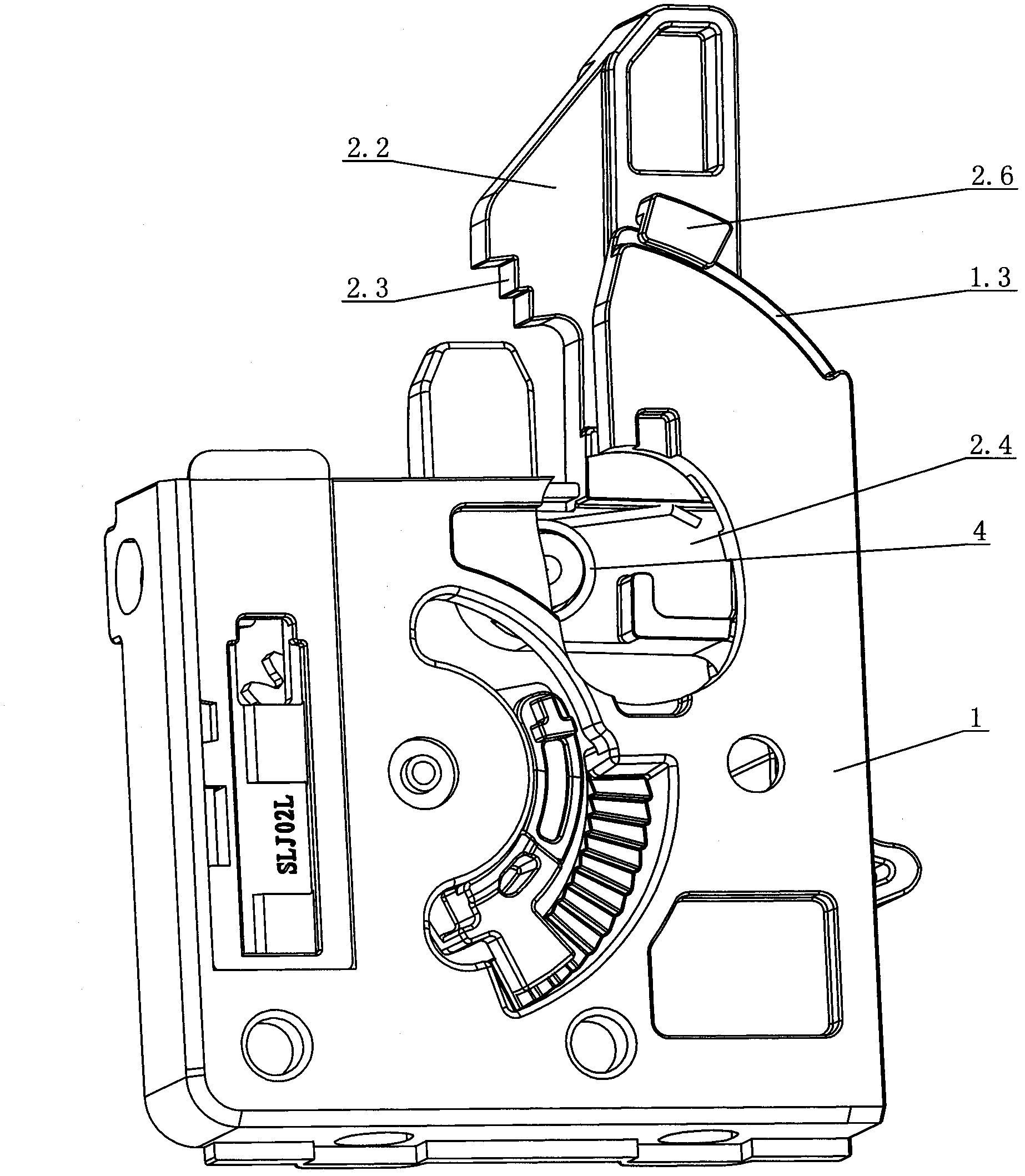 Locking adjusting mechanism of drawer slide rails