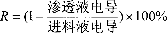 Polyester amide reverse osmosis compound film and its preparation method