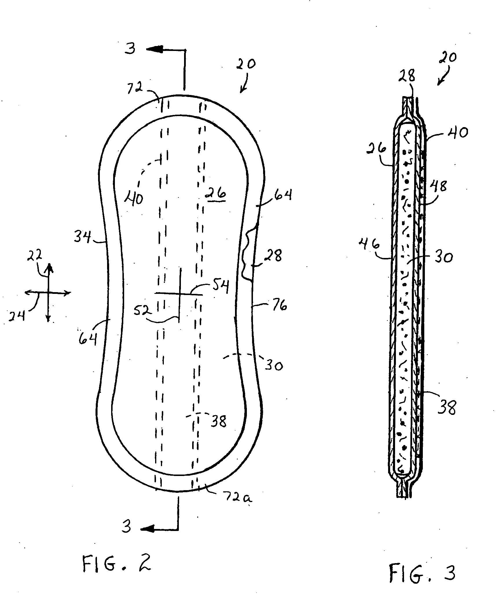 Disposable package with a repositioning attachment feature