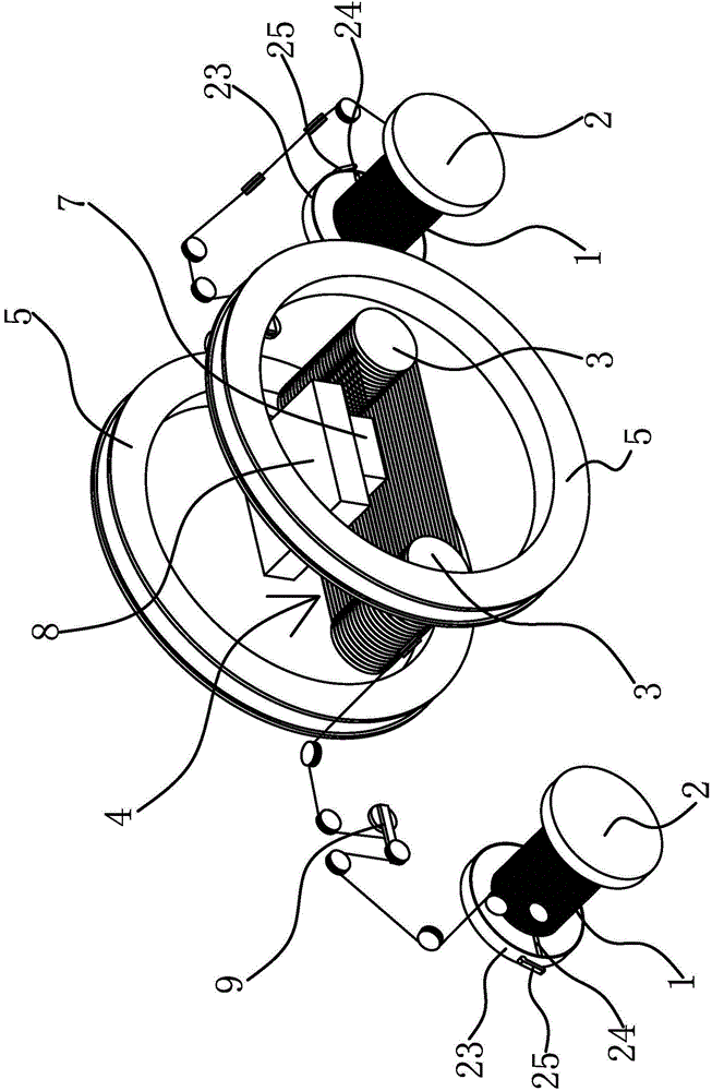 Magnetic-field-aided multi-wire-saw cutting machine