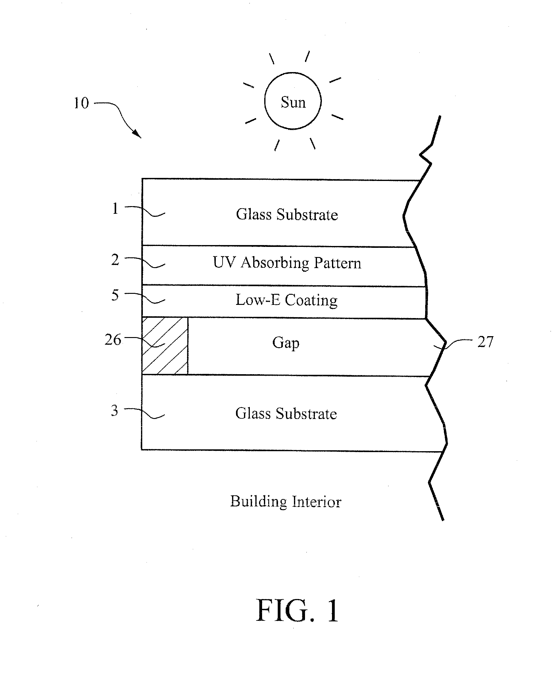 Window for reducing bird collisions