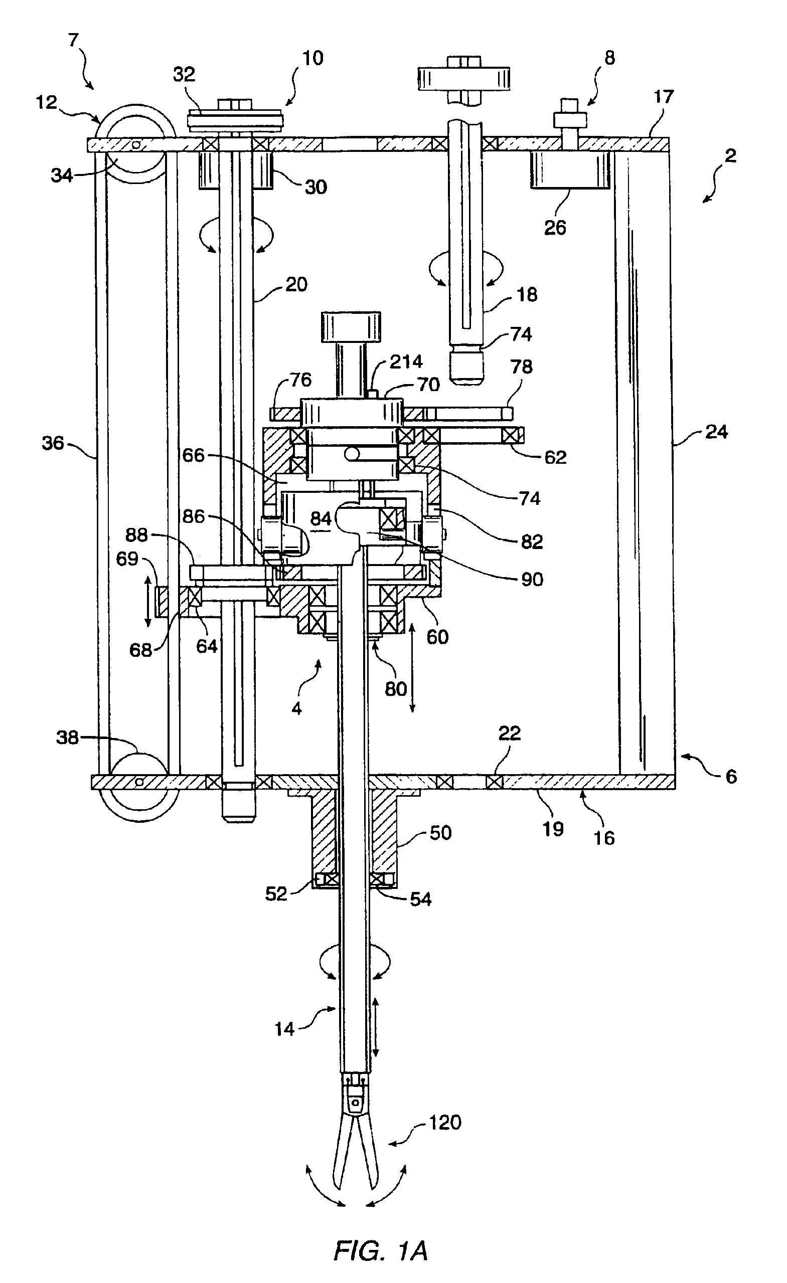 System and method for releasably holding a surgical instrument