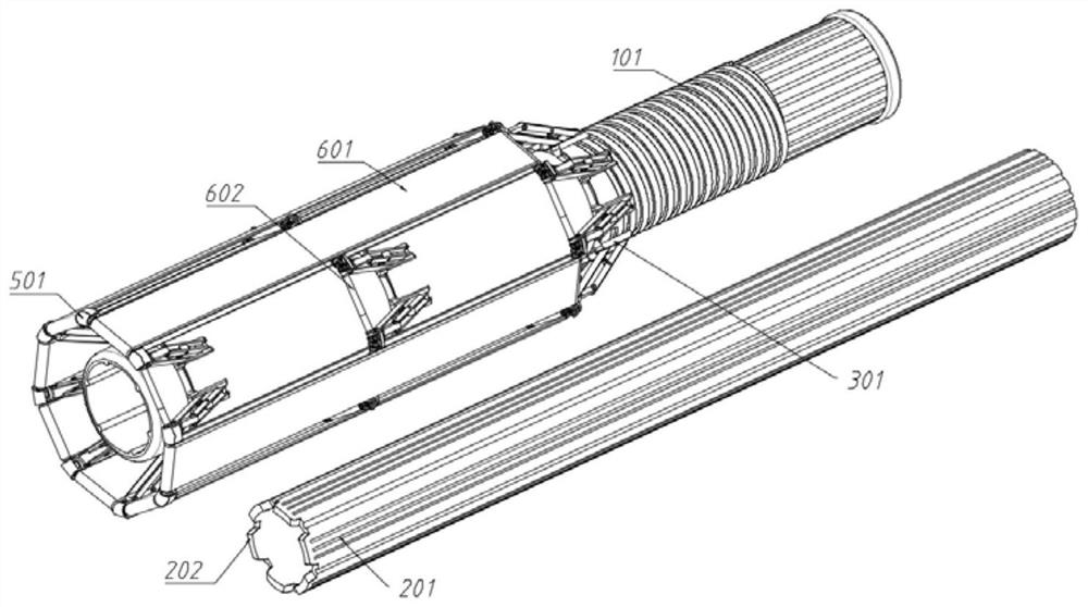 Sampling device for early screening of cervical cancer