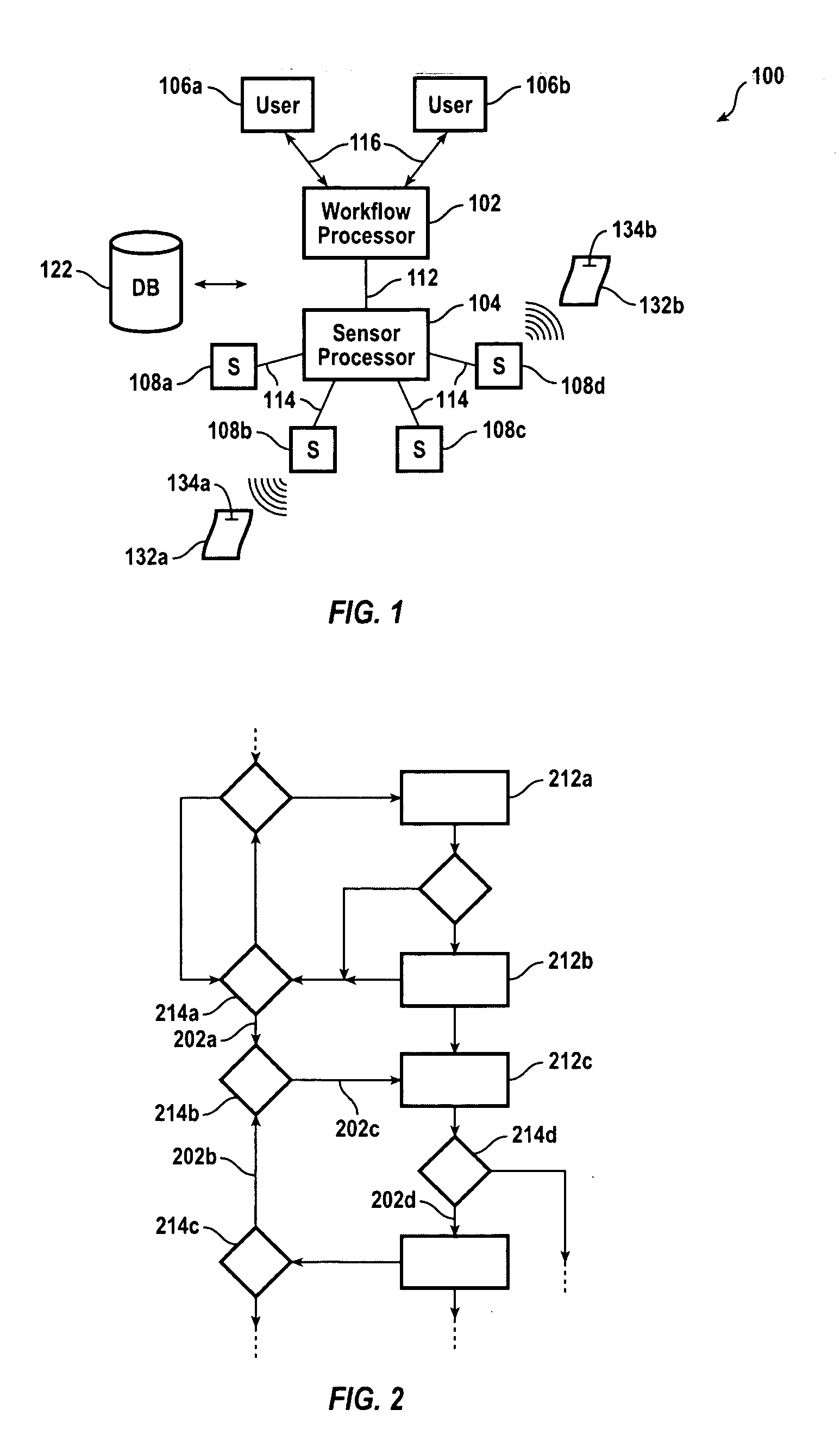 Method and apparatus for tracking documents in a workflow