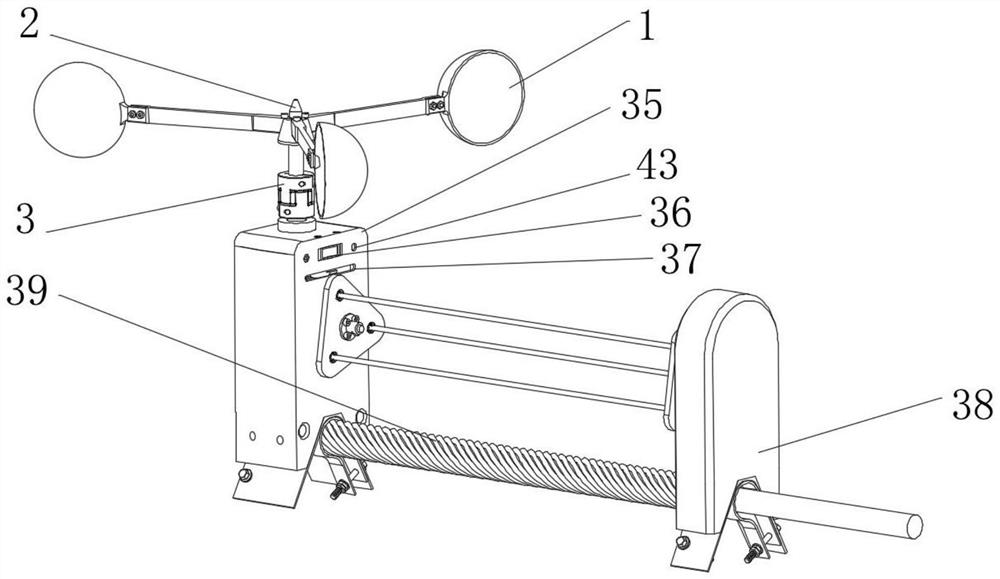 Bird repelling device for optical cable