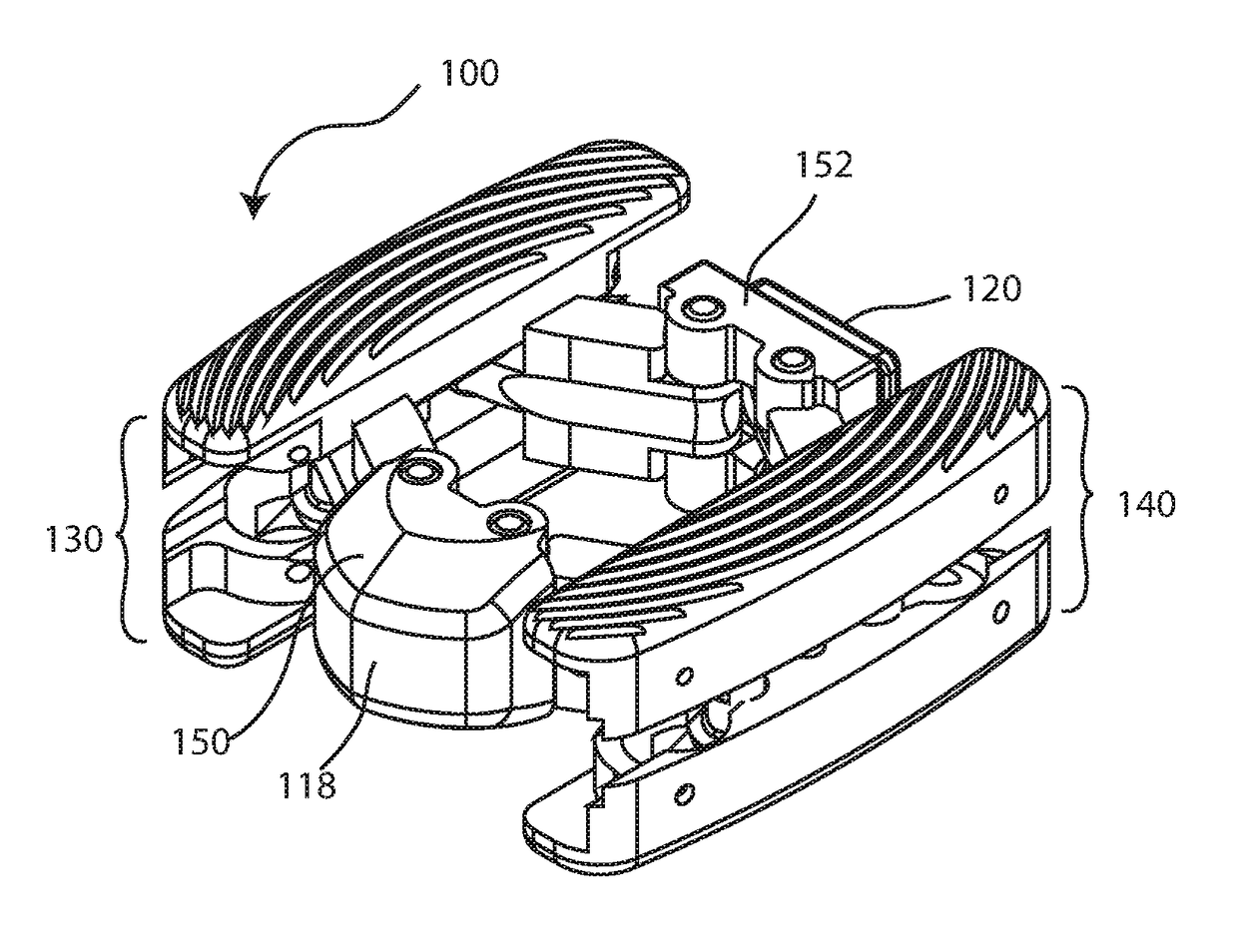 Expandable intervertebral implants