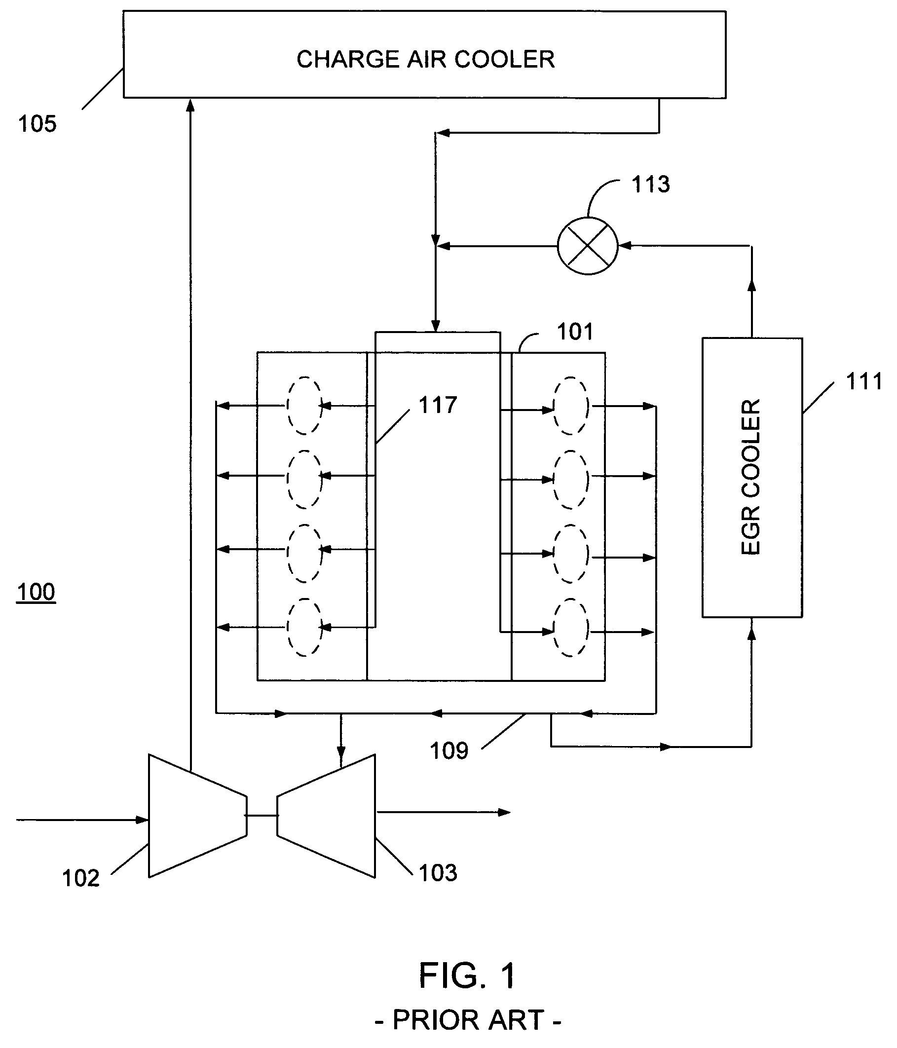 EGR cooler purging apparatus and method